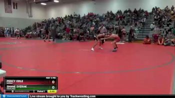 126 lbs Cons. Round 1 - Shane Sverak, Highland vs Percy Odle, Brush