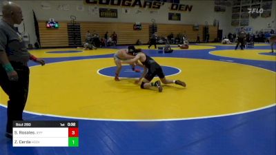 135 lbs Consi Of 32 #2 - Samuel Rosales, Jefferson (CO) vs Zavier Cerda, Hoover-Fresno