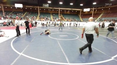 69 lbs Final - Lucas Slocum, Stout Wrestling Academy vs Jace Lopez, NM Gold