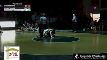 132 lbs Aidan Yarussi, North Hunterdon vs Dion Mesanko, Southern Regional