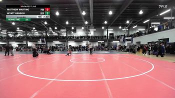141 lbs Rr Rnd 2 - Matthew Martino, Princeton vs Wyatt Henson, Lock Haven