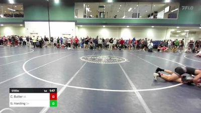 126 lbs Consi Of 64 #1 - Cole Butler, VA vs Gradey Harding, OH