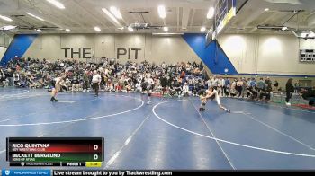 84 lbs Champ. Round 1 - Rico Quintana, Roy Wrestling Club vs Beckett Berglund, Sons Of Atlas