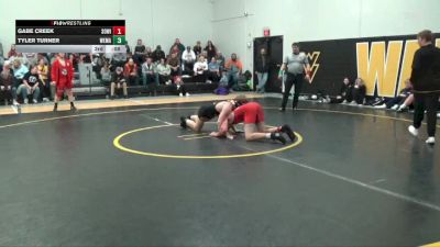 JV-16 lbs Round 3 - Gabe Creek, South Winneshiek vs Tyler Turner, West Marshall