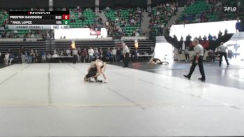 6A 106 lbs Champ. Round 1 - Raul Lopez, Fort Payne vs Preston Davidson, Athens