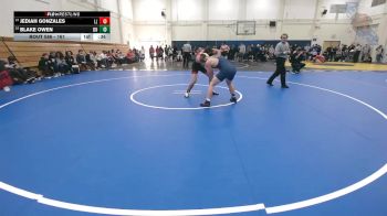 161 lbs Cons. Round 1 - Jediah Gonzales, Lincoln (Stockton) vs Blake Owen, Del Norte