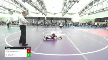 44-T lbs Final - Scarlett Mckeown, Mat Assassins vs Hunter Schuch, Attack Mat Club