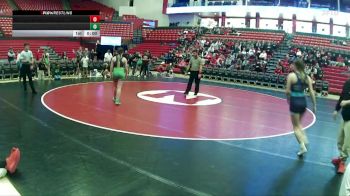 140 lbs Finals (2 Team) - Gracelynn Jurgensen-Allen, NEUSA District 8 Girls vs LillyJoy Way, NEUSA District 2 Girls