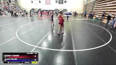 136 lbs Cons. Round 1 - Sydney Turner, WI vs Naomi Miller, ND