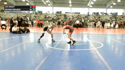 106 lbs Consi Of 64 #2 - Joe Hurley, NJ vs Bryson Twillman, MO