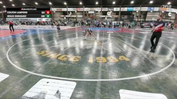 130 lbs Cons. Round 3 - Jesus Enriquez, Camel Kids Wrestling vs Colton Lamfers, Sioux Center Riptide