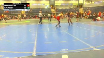 165 lbs Semifinal - Jack Willen, Cumberlands (Ky.) vs Cameron Isabel, Cumberland (Tenn.)