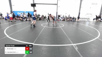 285 lbs Quarterfinal - Landon Andrade, Blue Wave vs Brooks Hendershot, Team Alien UFO