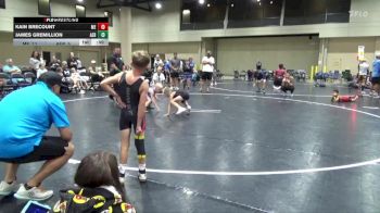 55 lbs Round 2 (6 Team) - Kain Brecount, Moyer Elite vs James Gremillion, Alabama Elite Black