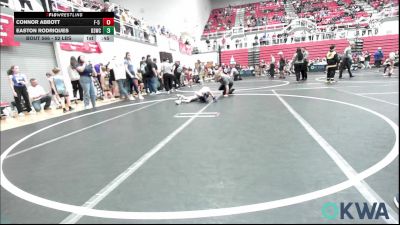 52 lbs Consi Of 8 #2 - Connor Abbott, F-5 Grappling vs Easton Rodriques, D3 Wrestling Cluib
