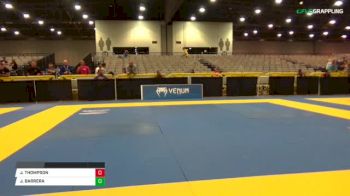JOSEPH THOMPSON vs JOHN BARRERA 2018 World Master IBJJF Jiu-Jitsu Championship