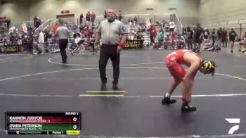 107 lbs Round 2 (6 Team) - Kannon Judycki, American Gladiators-Storm vs Owen Peterson, Untouchables Black