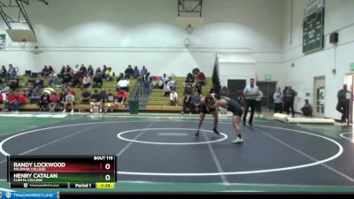 157 lbs Cons. Round 3 - Randy Lockwood, Palomar College vs Henry Catalan, Cuesta College