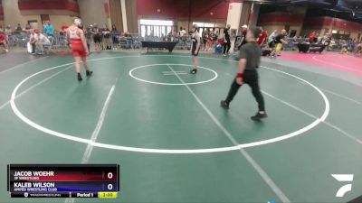 110 lbs Round 3 - Jacob Woehr, 3F Wrestling vs Kaleb Wilson, Amped Wrestling Club