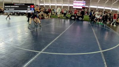 150 lbs Cons. Round 5 - Raiden Martinez, California vs Ry Talbot, Nevada