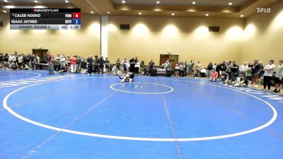 126 lbs Champ. Round 2 - Caleb Kosko, Pennsylvania vs Isaac Jaynes, New York