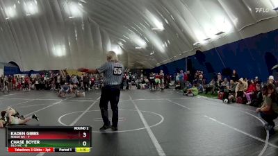 68 lbs Round 2 (6 Team) - Kaden Gibbs, Rogue WC vs Chase Boyer, Silo WC