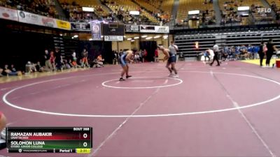 197 lbs Cons. Round 3 - Ramazan Aubakir, Unattached vs Solomon Luna, Otero Junior College