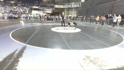 53 lbs Cons. Round 2 - Daisy McGovern, Toppenish USA Wrestling Club vs Ryan Isackson, Gig Harbor Grizzlies Wrestling Club