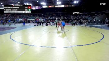 155 lbs Champ. Round 2 - Brianna Gutierrez, Nampa vs Emelyn Aguayo, Nyssa