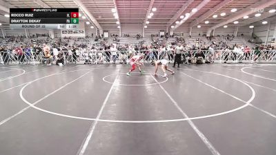 132 lbs Round Of 32 - Rocco Ruiz, FL vs Drayton DeKay, PA