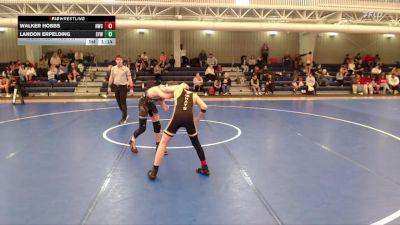 108-117 lbs Cons. Semi - Landon Erpelding, St.Paul Youth Wrestling vs Walker Hobbs, Hays Wrestling Club