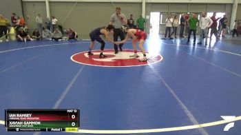 126 lbs Cons. Round 2 - Xaviah Gammon, Dinwiddie Mat Rats vs Ian Ramsey, Virginia Team Predator