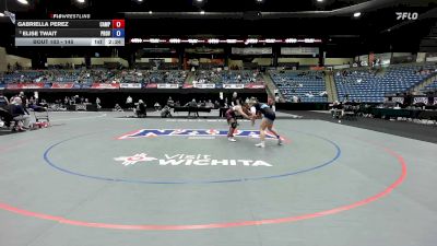 145 lbs Champ. Round 2 - Elise Twait, University Of Providence vs Gabriella Perez, Campbellsville