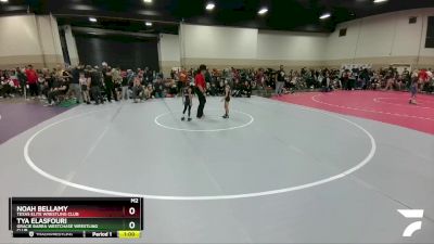 43-45 lbs Round 3 - Tya Elasfouri, Gracie Barra Westchase Wrestling Club vs Noah Bellamy, Texas Elite Wrestling Club