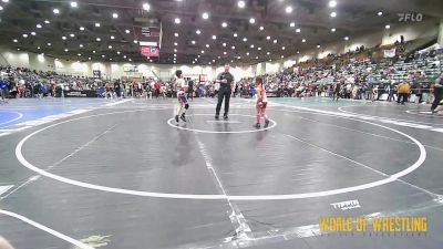 58 lbs Consi Of 8 #1 - Grayson Salindong, Durham Wrestling Club vs Mauricio Reyes, Small Town Wrestling