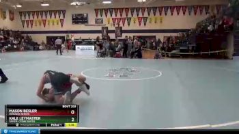 106 lbs Cons. Round 3 - Kale Leymaster, Xavier, Cedar Rapids vs Mason Besler, Dubuque Senior