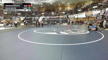 215 lbs Quarterfinal - Brodie Boudreaux, Beloit Hs vs Brian Nguyen, Marion Hs