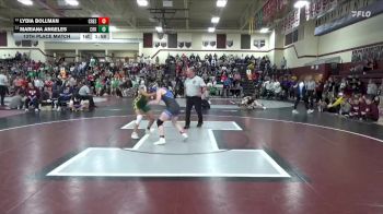 110 lbs 13th Place Match - Lydia Bollman, Crestwood vs Mariana Angeles, Cedar Rapids Kennedy