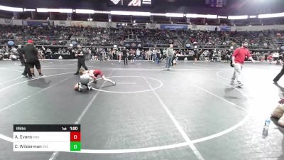 85 lbs Consolation - Aiden Evans, King Select vs Chance Wilderman, East Kansas Eagles