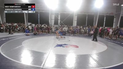 125 lbs Champ. Rd Of 32 - Kiely Domyancich, Gomez R T C vs Korrayah Kapenga, Michigan Premier