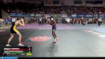 D 1 175 lbs Cons. Round 4 - Sean-Payton McDonald, Holy Cross vs Bradley Anderson, St. Amant