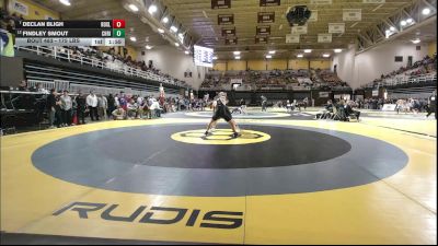 175 lbs Round Of 16 - Declan Bligh, The Roxbury Latin School vs Findley Smout, Christian Brothers High School