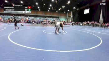 285 lbs Champ. Round 3 - Edwin Davis, Central vs Colin Chan, El Dorado
