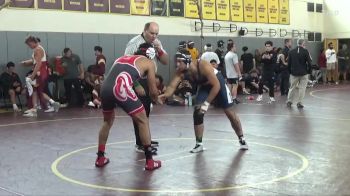 197 lbs Quarterfinal - Joe Ellis, Santa Rosa Junior College vs Nester Arriaga, Fresno City College