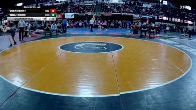 AA - 285 lbs Quarterfinal - Noah Horn, Glacier (Kalispell) vs Josh Kenny, Missoula Sentinel