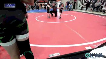 60 lbs Consi Of 8 #2 - Krew Koscheski, Tiger Trained Wrestling vs Kamden Woolman, Tiger Trained Wrestling