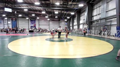 126 lbs Rr Rnd 2 - Christina Borgmann, BHWC | Florida Supreme Girls vs Waylan Collins, East Rowan Wrestling Club