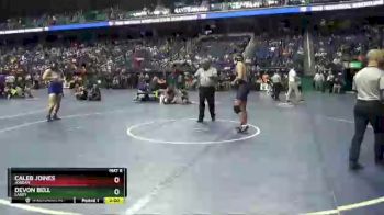 4 lbs Quarterfinal - Devon Bell, Laney vs Caleb Joines, Jordan