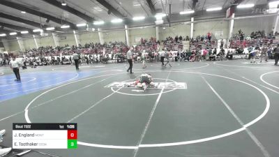 165 lbs Quarterfinal - Jayce England, Montrose Elite vs Ethan Toothaker, Cedaredge