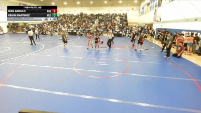 106 lbs Champ. Round 1 - Kevin MArtinez, Western vs Ivan Angulo, Coachella